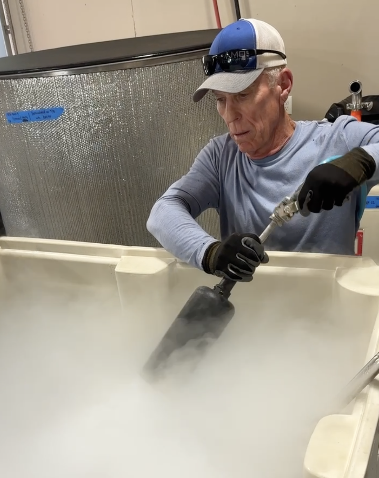 Crush 2025 w/ winemaker Dan Warnshuis, Utopia